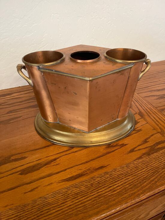 Global views Other - Vintage Art Deco-Style Copper & Brass Wine cooler Bucket by Global Views.